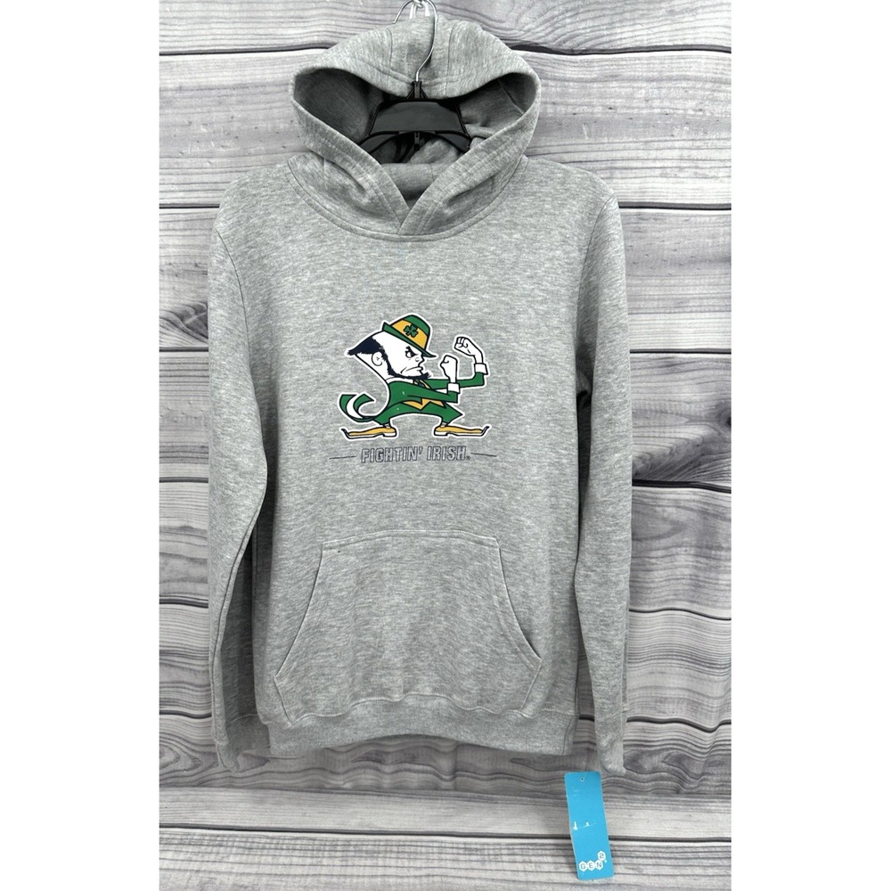 GEN 2 NOTRE DAME FIGHTING IRISH HOODED SWEATSHIRT HOODIE Youth XL 18-20 NEW!!